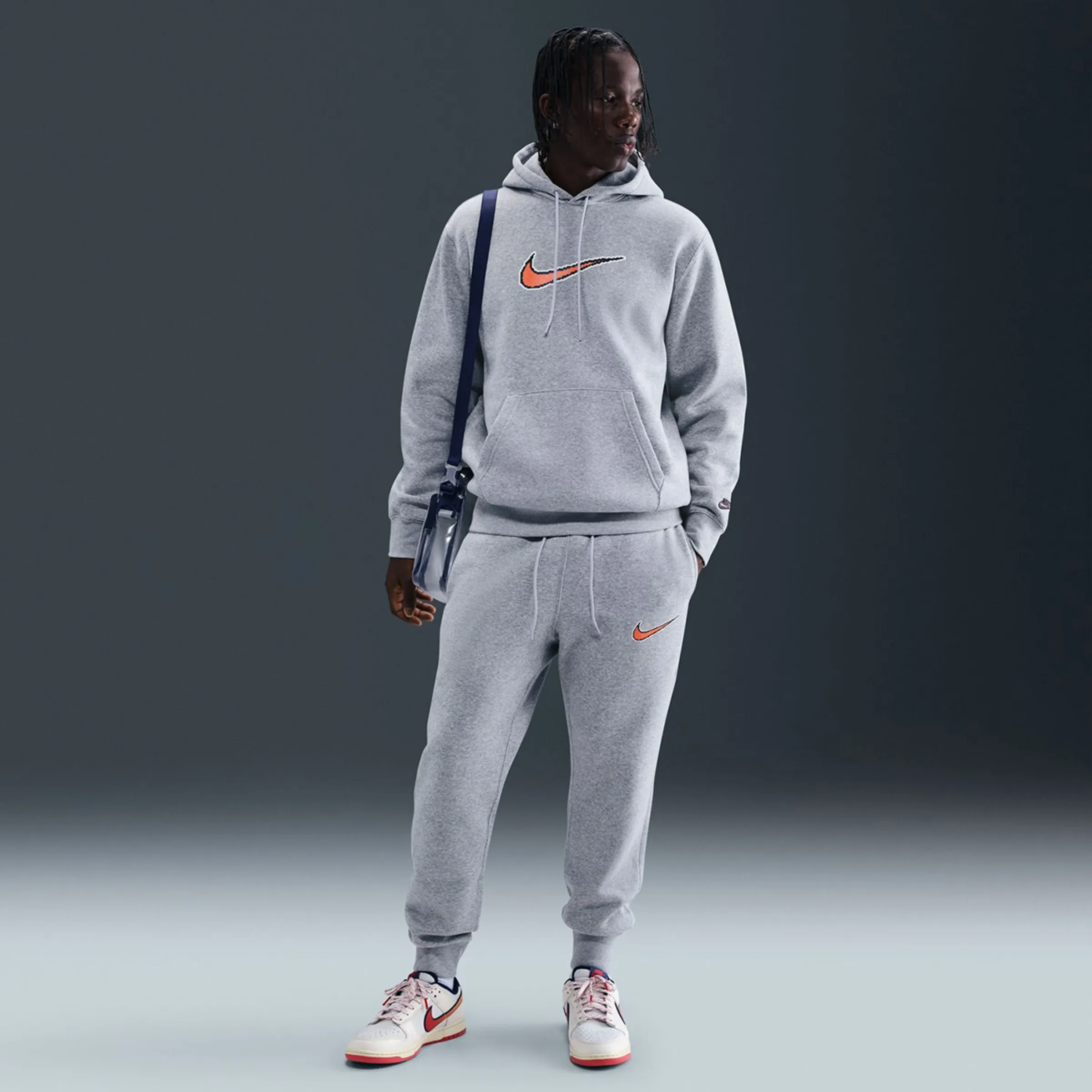 

Мужские спортивные брюки Club Bb Gx Jogger Oc1 Nike, серый