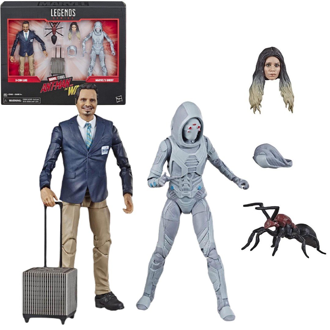 

Hasbro Marvel Ant-Man And The Wasp X-Con Набор фигурок Луиса и Призрака + аксессуары E6345