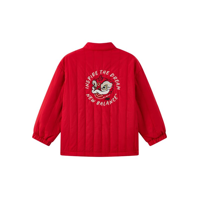 New Balance Утепленные куртки inspire the dream red для детей 3-7 лет — фото 4