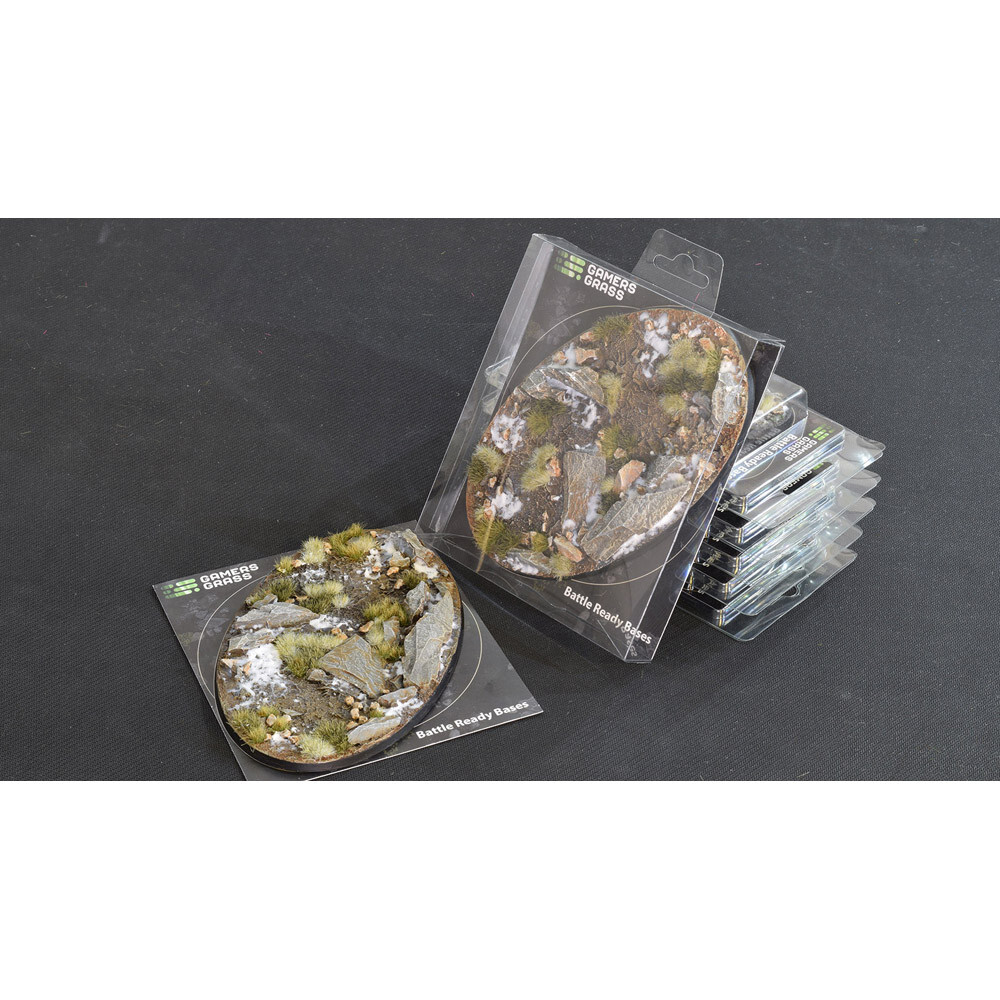 

Аксессуары Gamers Grass Battle Ready Bases: Winter - Oval 170mm (1)