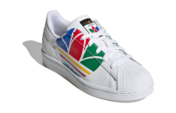 Кроссовки superstar pure j Adidas, белый — фото 3
