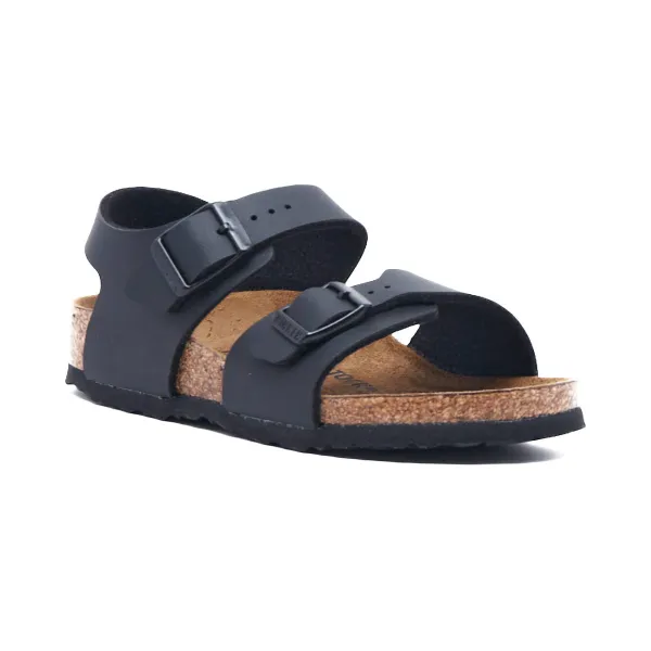 

Босоножки New York с добавлением кожи Birkenstock, черный