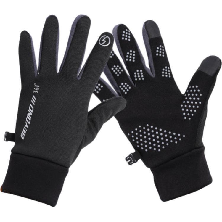 

Пояс для тяжелой атлетики / Абразивостойкие перчатки для спортзала Elastane для женщин и мужчин 361°, women's-черный[palm width 9.5cm]