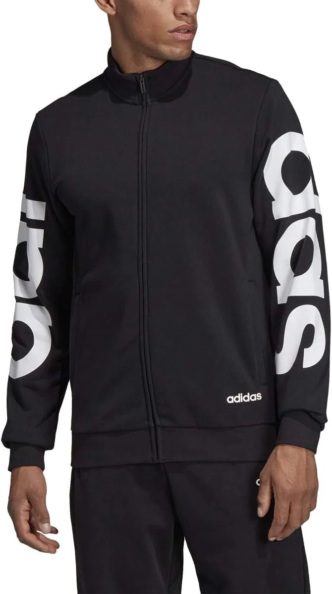 Мужская спортивная куртка adidas Athletics Essentials с тремя полосками из трикотажа