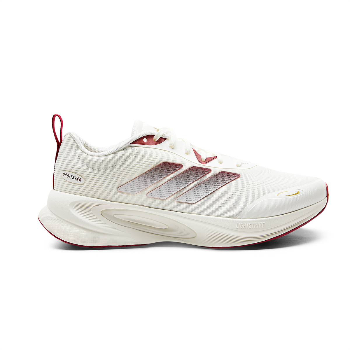 Adidas ORBIT STAR дышащие, легкие и устойчивые к истиранию кроссовки для бега унисекс White Red — фото 4