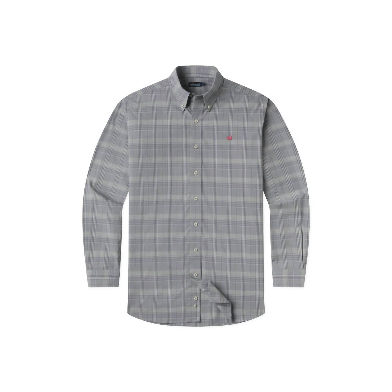 

Мужская рубашка в клетку Morgan Check в цвете Navy/Sage Southern Marsh