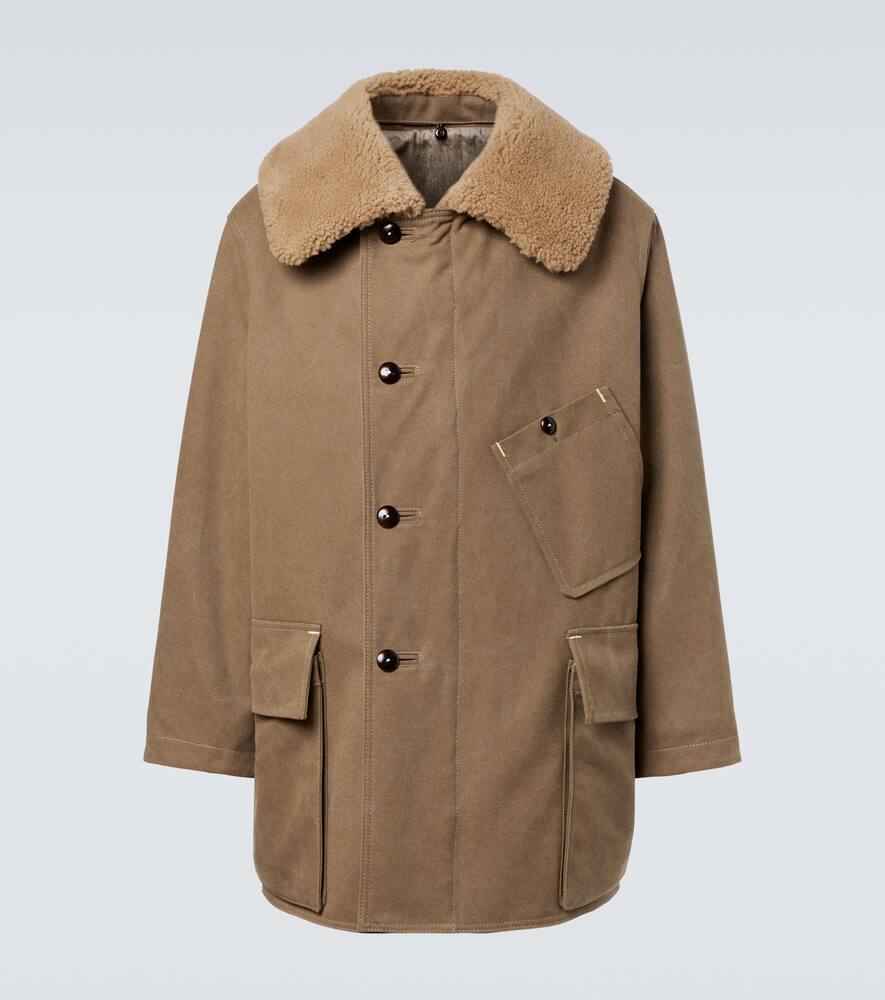 

Парка из хлопковой смесовой ткани Lemaire, Sisal