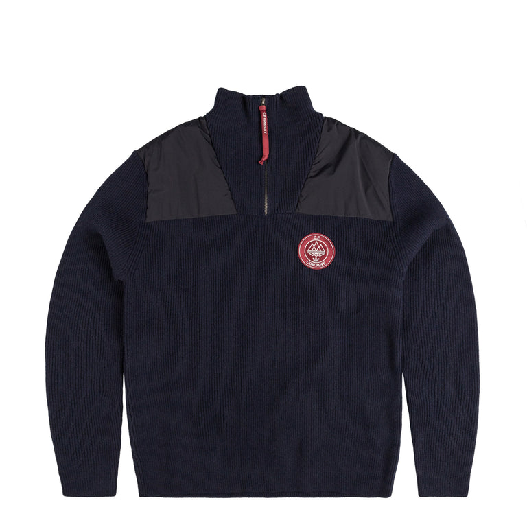 

Рубашка spzl x c.p. company halfzip sweatshirt Adidas, синий