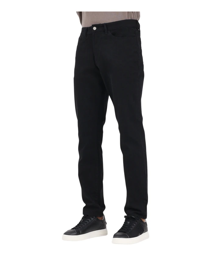 

Черные джинсы-клеш Armani Exchange, черный