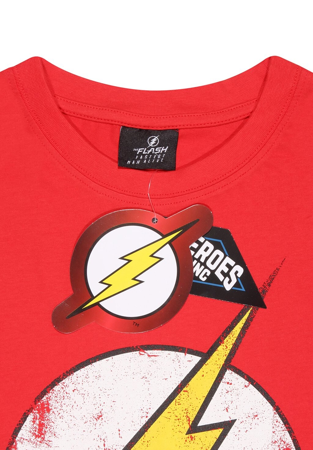 

Футболка с принтом DC COMICS FLASH LOGO Henry Tiger, красный