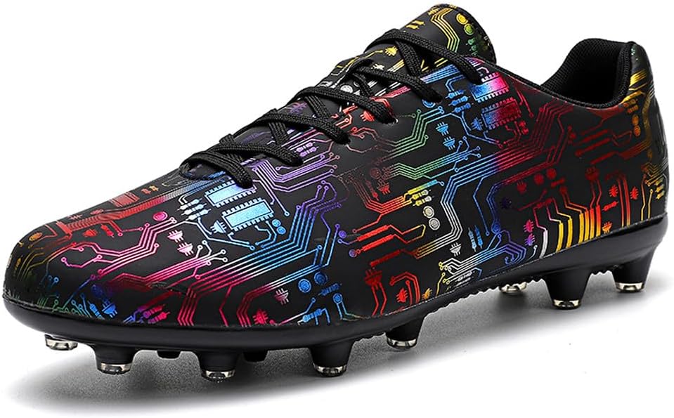 

Футбольные бутсы унисекс низкие AG Sports для тренировок, нескользящие, износостойкие Welrung, черный