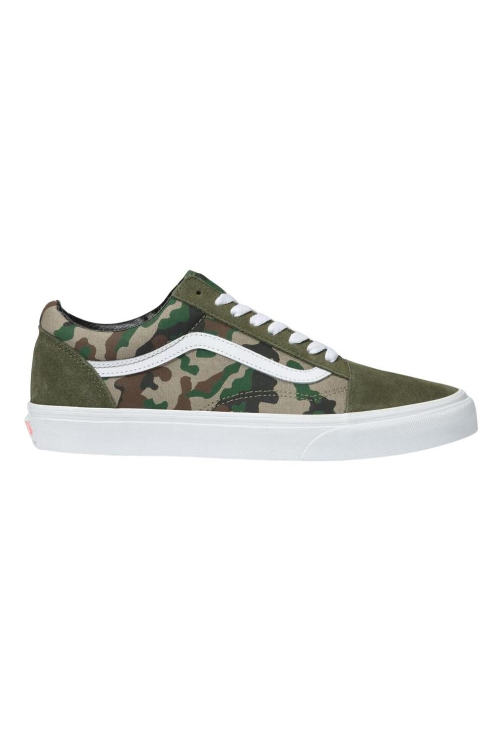 

Зеленые кроссовки Old Skool с узором Vans, зеленый