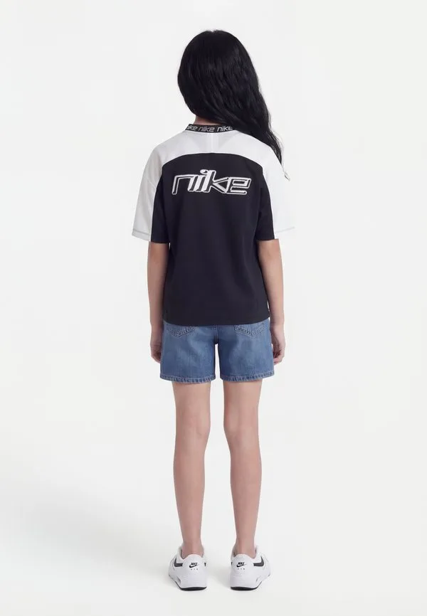Футболка с принтом Nike Sportswear, Black/White — фото 2