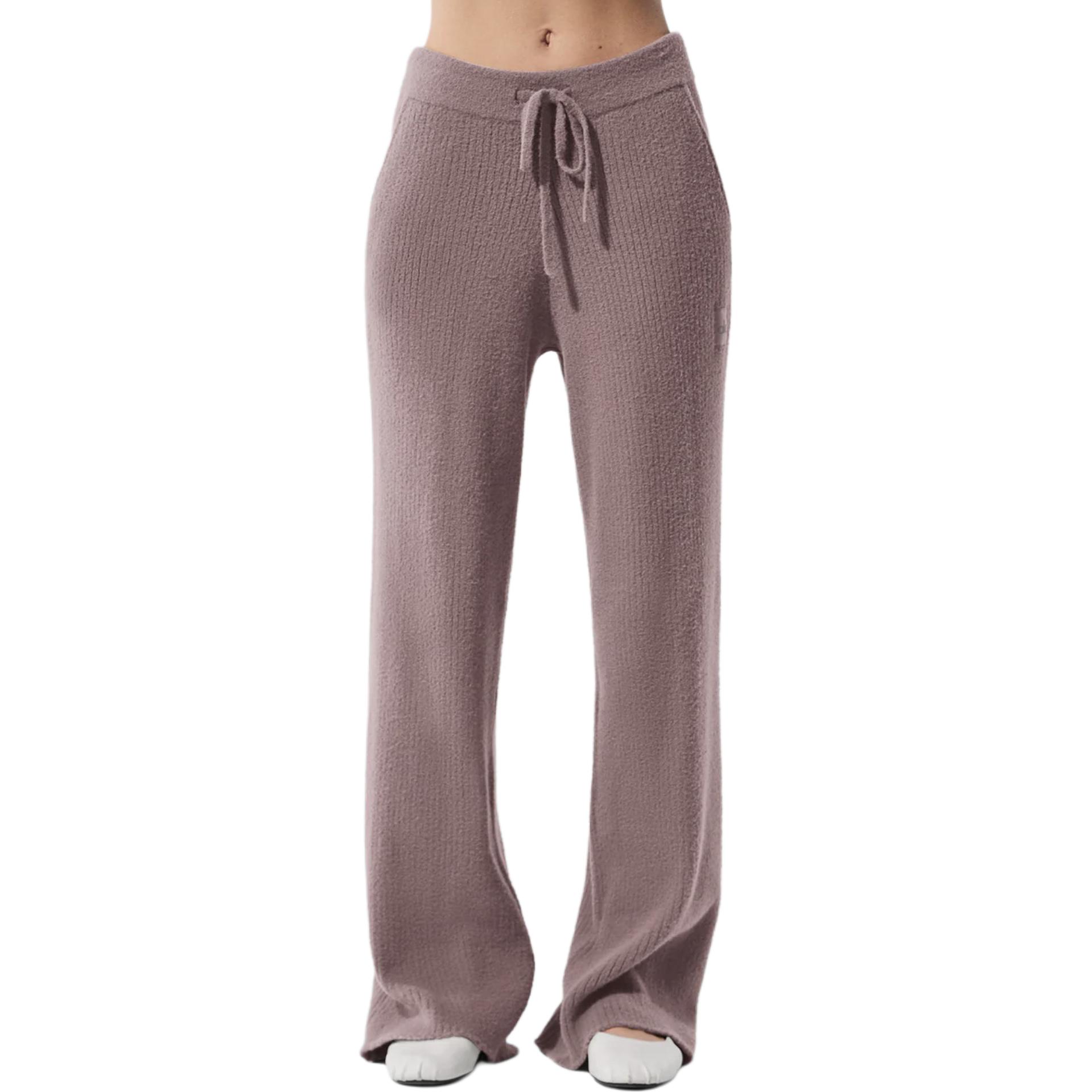

Вязаные спортивные штаны Women's Alo Yoga, Mushroom/Mashroom