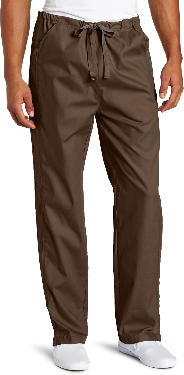 

Carhartt Scrubs C50001 Unisex штаны с полной кулиской, Chocolate
