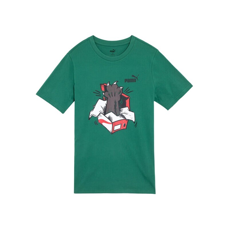 

Футболка SNEAKER мужская темно-зеленая Puma, темно-зеленый