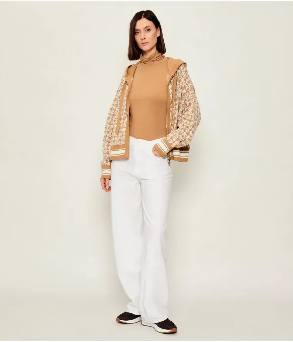 Мягкая водолазка из тенселя slim fit Tommy Hilfiger, коричневый — фото 2