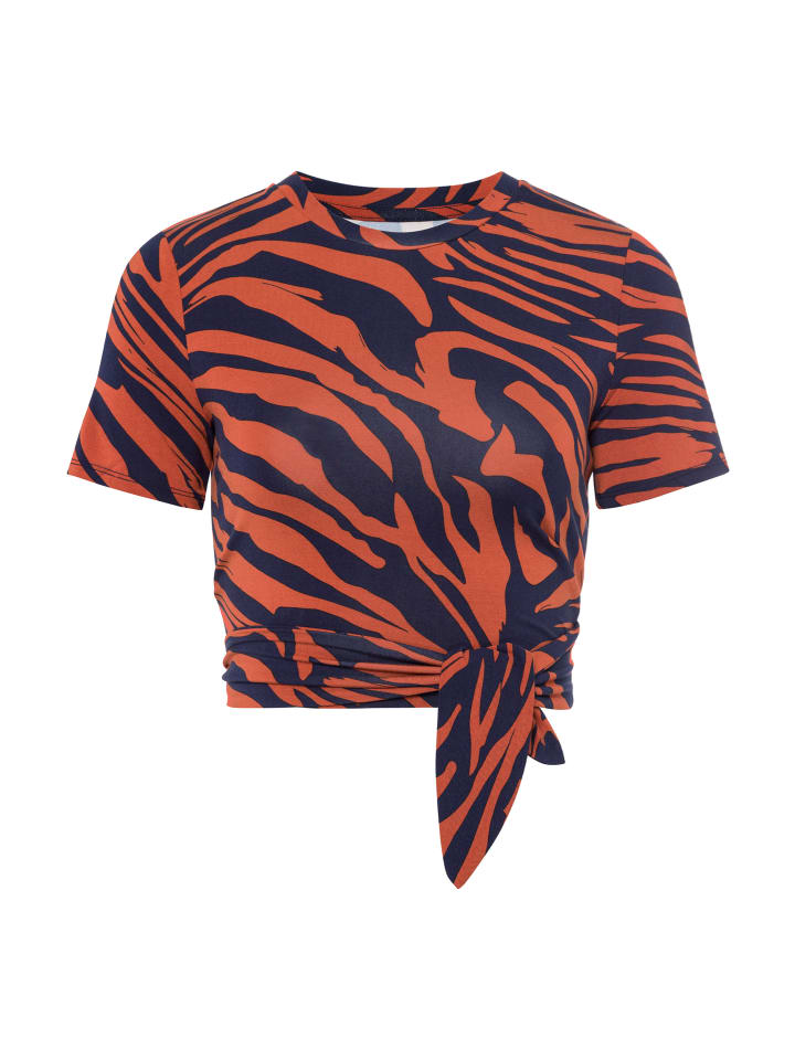 

Футболка Les Lunes Top Lou, цвет tiger - dark navy/rust