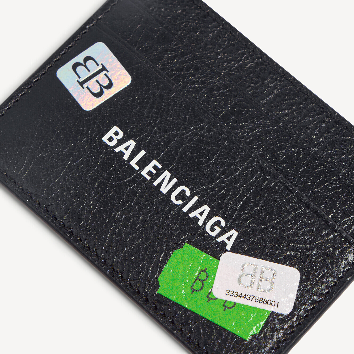 Мужской держатель для карт cash в черном/разноцветном цвете BALENCIAGA, многоцветный/черный — фото 4