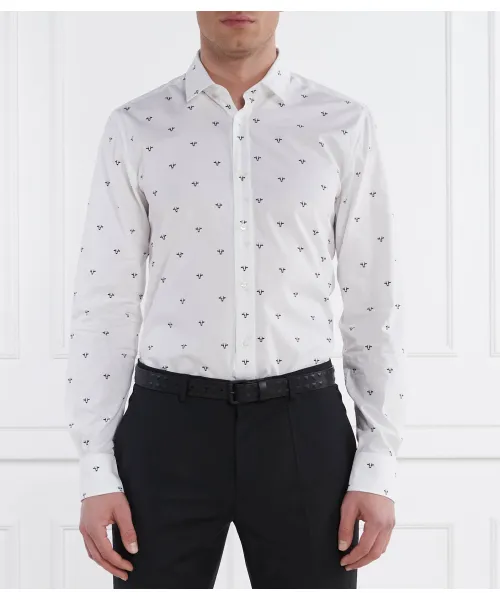 

Рубашка Елисея Slim fit Hugo, белый