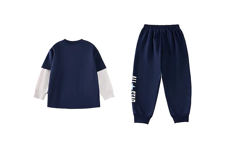 Converse Повседневный спортивный костюм Navy для детей 3-7 лет — фото 4