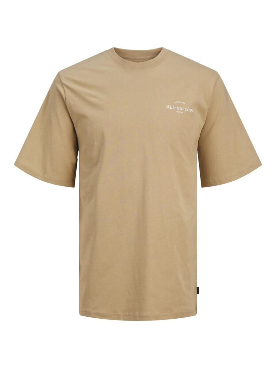 

Футболка JACK & JONES Ocean Club, кэмел