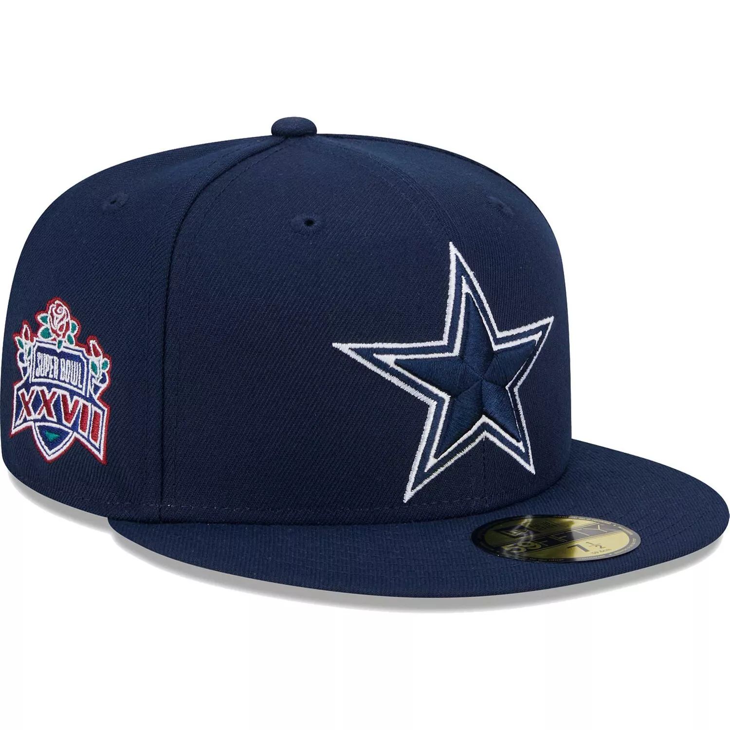 

Мужская шляпа New Era Navy Dallas Cowboys с основной нашивкой 59FIFTY.