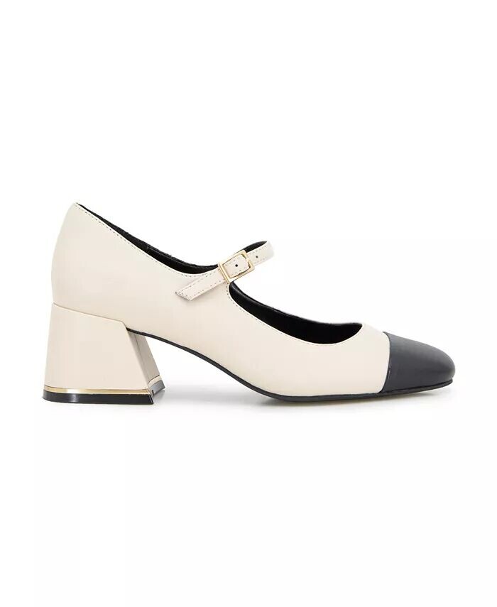 Женские туфли-лодочки Мэри Джейн на блочном каблуке Alec Kenneth Cole New York, мультиколор — фото 2