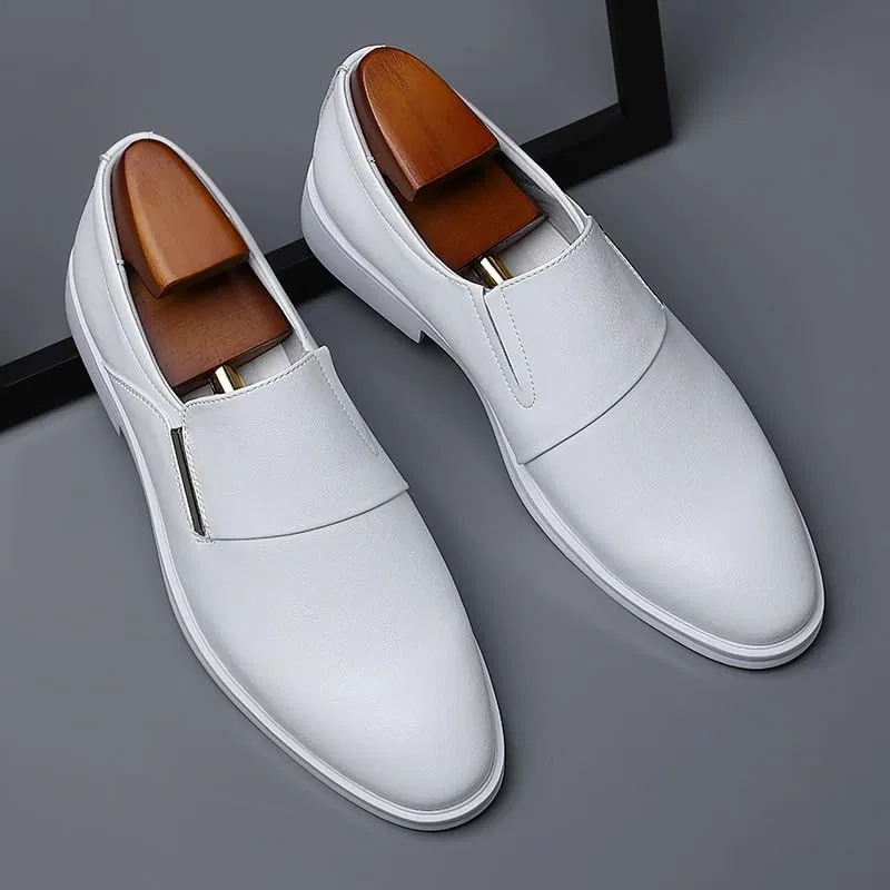 Лоферы кожаные Vintage Classic Wedding Shoes, белый UOPYNE — фото 2
