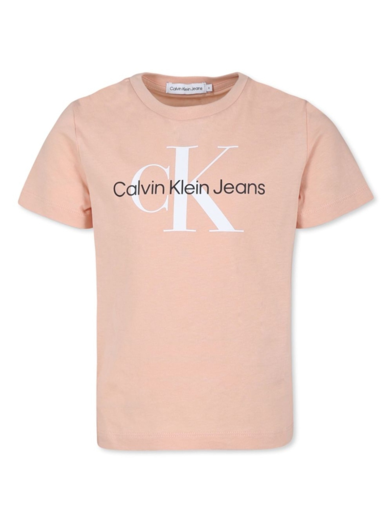 

Футболка с логотипом Calvin Klein Kids, розовый