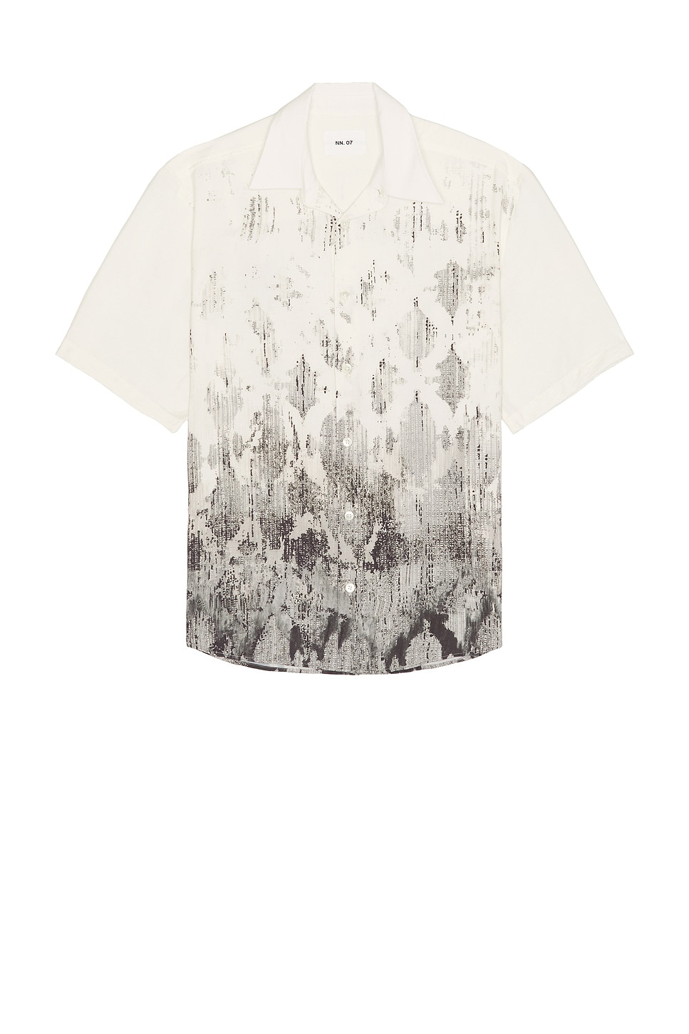

Короткая рубашка с коротким рукавом Quinsy 5971 Nn07, black print