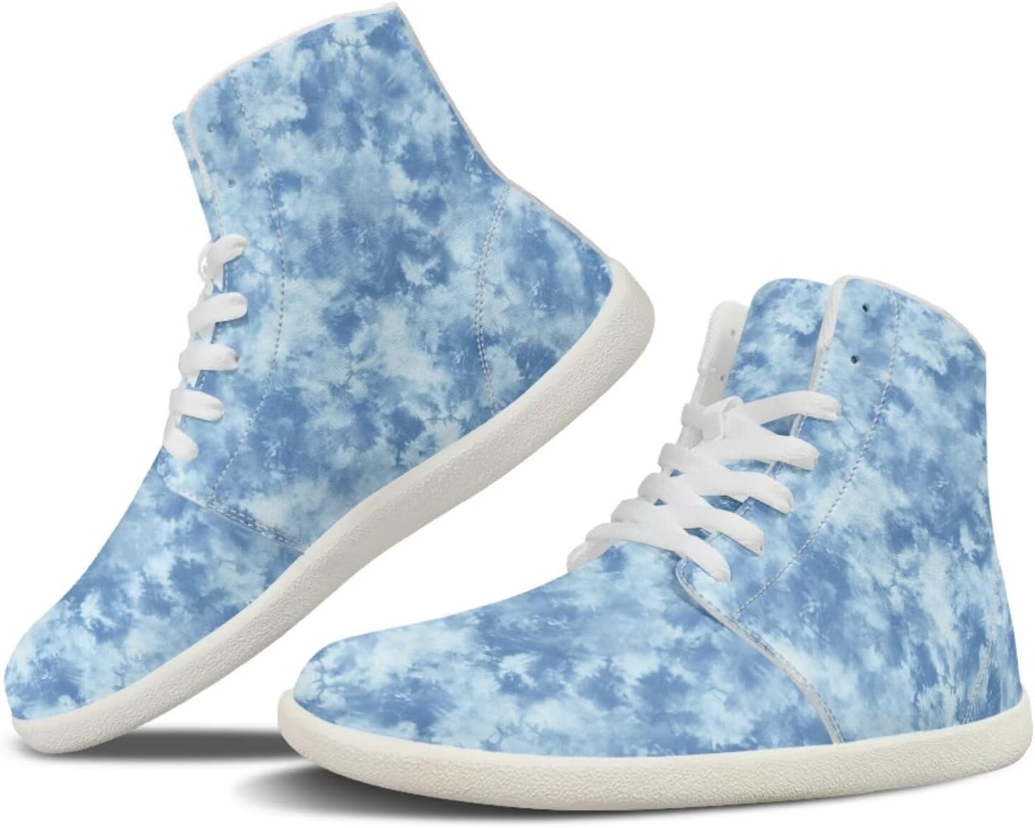 

Кроссовки chaqlin с высокой пяткой, с платформой, спортивные, с поддержкой голеностопа, дышащие, с широкой носочной частью, для женщин и мужчин, противоскользящие, легкие теннисные туфли, голубой