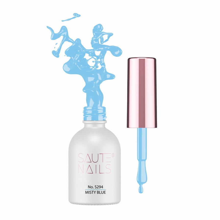 

Гибридный лак SAUTE NAILS S294 MISTY BLUE - 8 мл