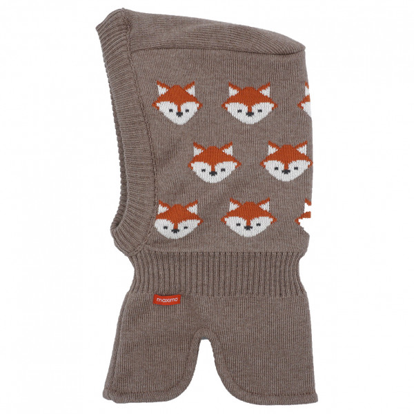 

Мини-Шапка лисы для мальчика Maximo, Braunmeliert