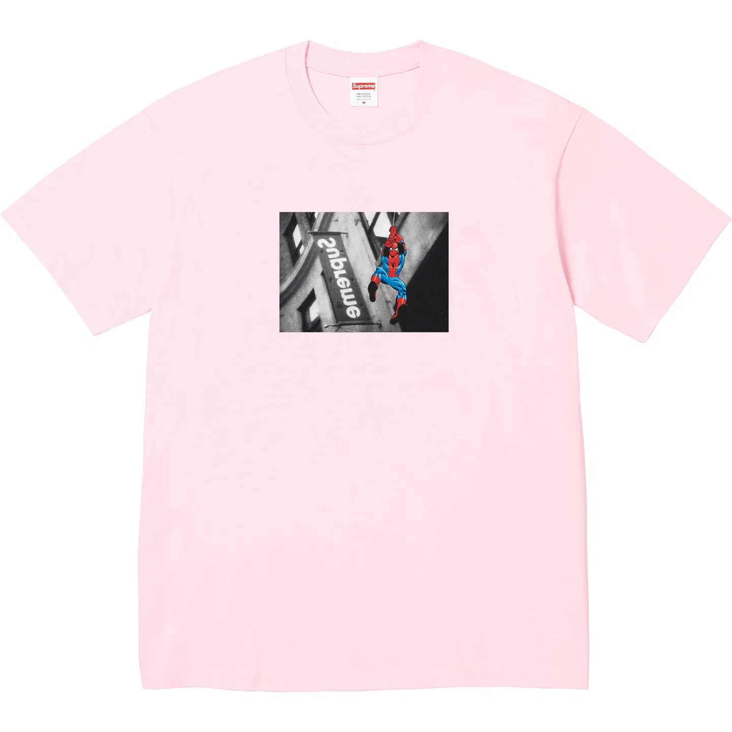 Футболка Spider Man Unisex Supreme, Light Pink/Light Pink