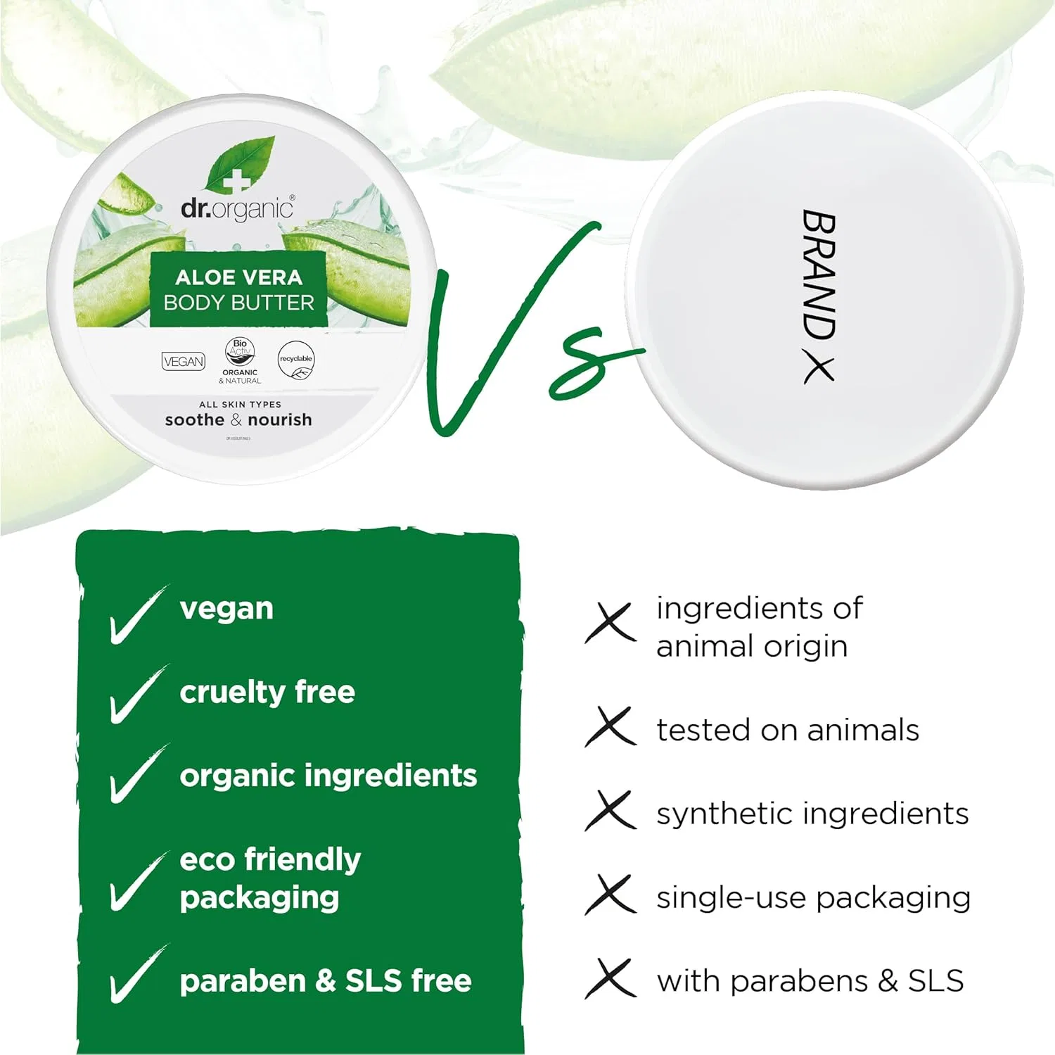 Масло для тела dr.organics с алоэ вера Dr. Organic — фото 4