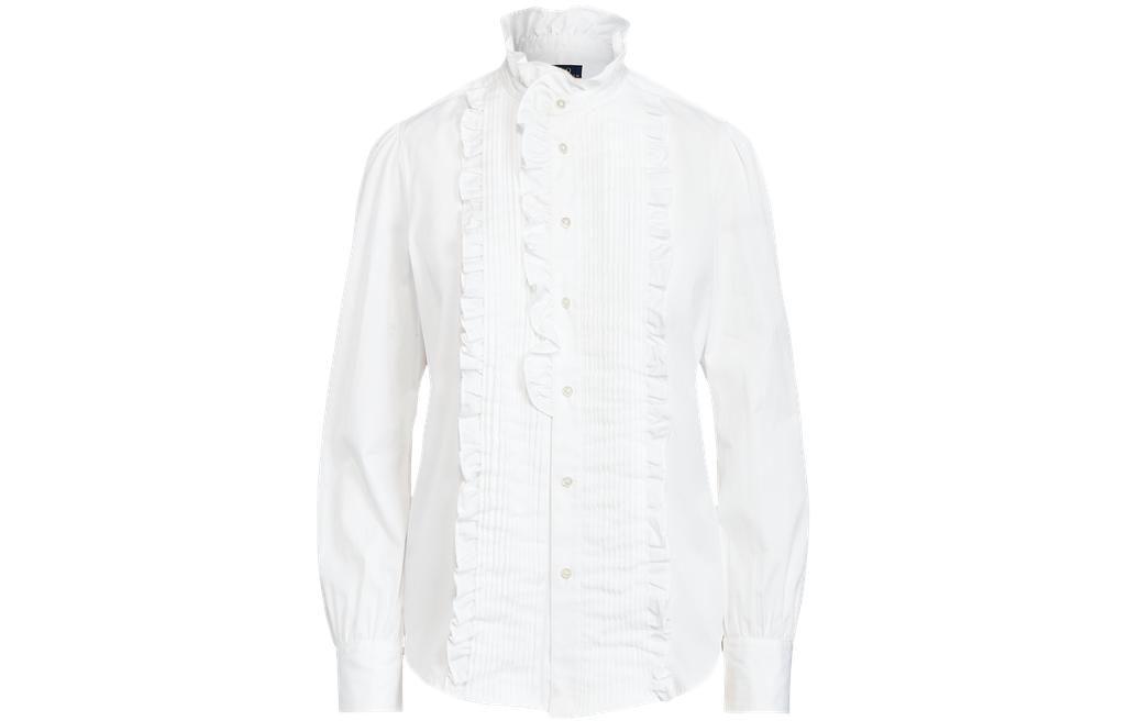 Polo Ralph Lauren Рубашка SS22 женская белая — фото 3