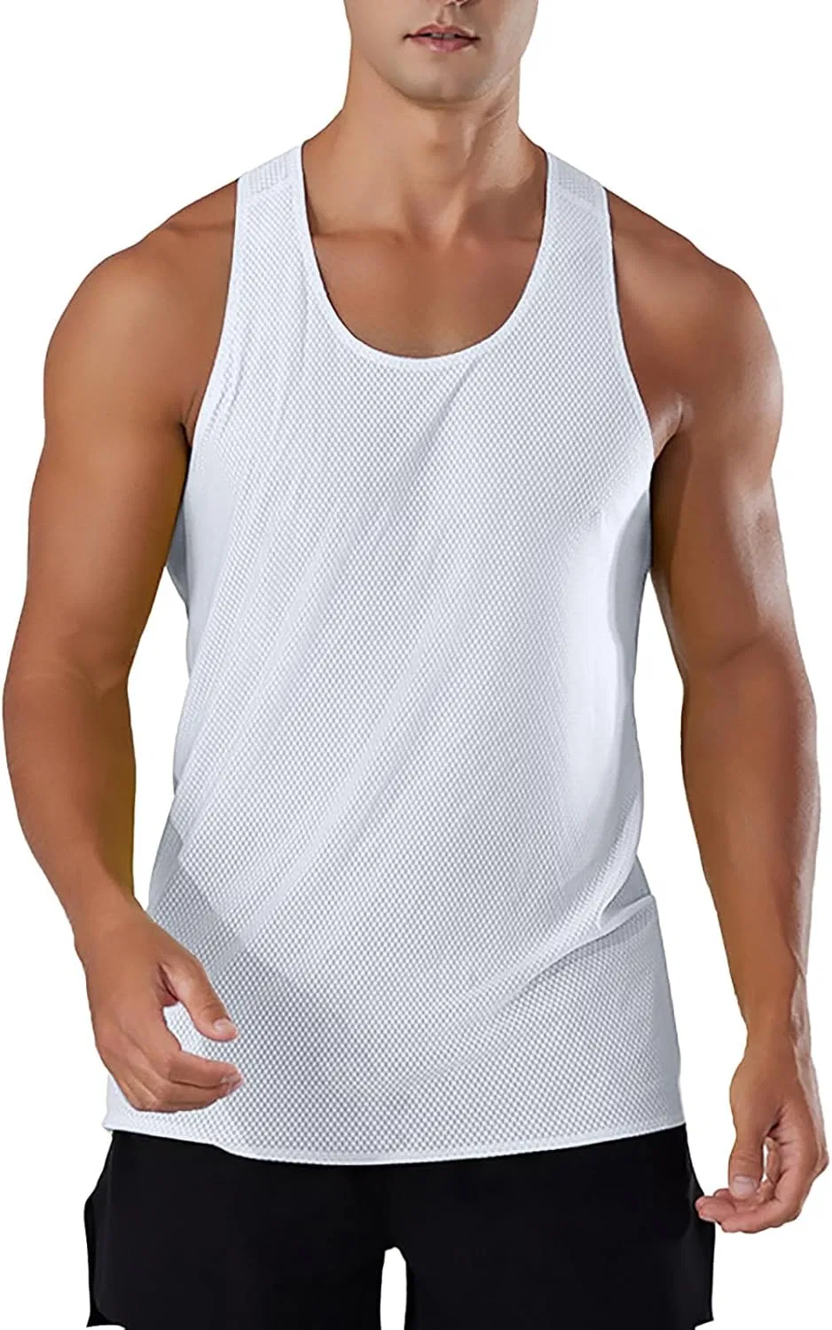 Компрессионная футболка мужская Quick Dry, White