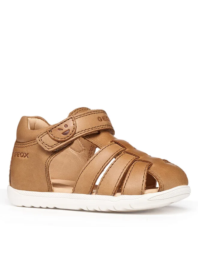Geox Сандалии B Sandal Macchia Boy B254VA 000CL C6627 коричневые — фото 2