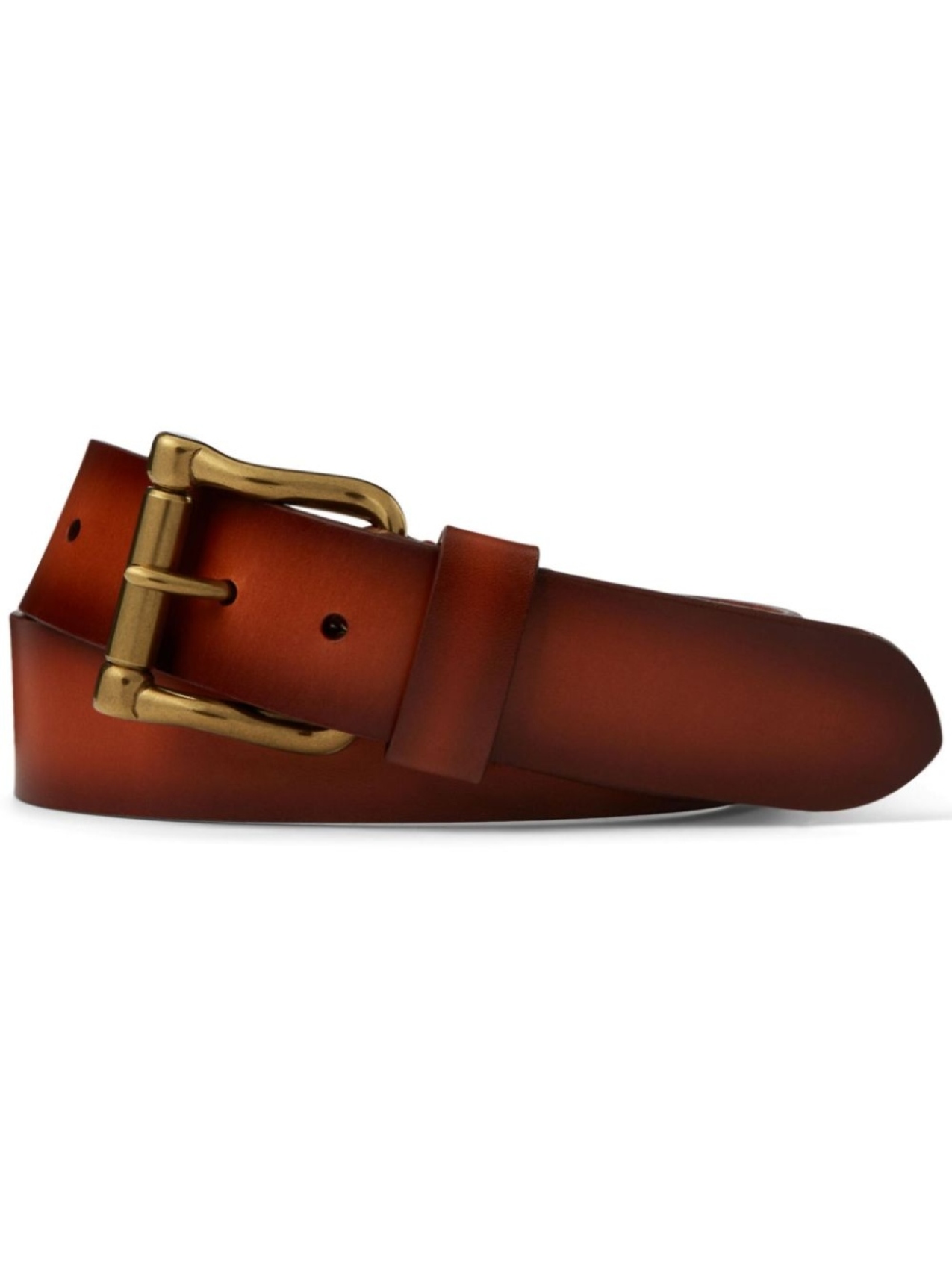 

Ralph Lauren Purple Label кожаный ремень, коричневый