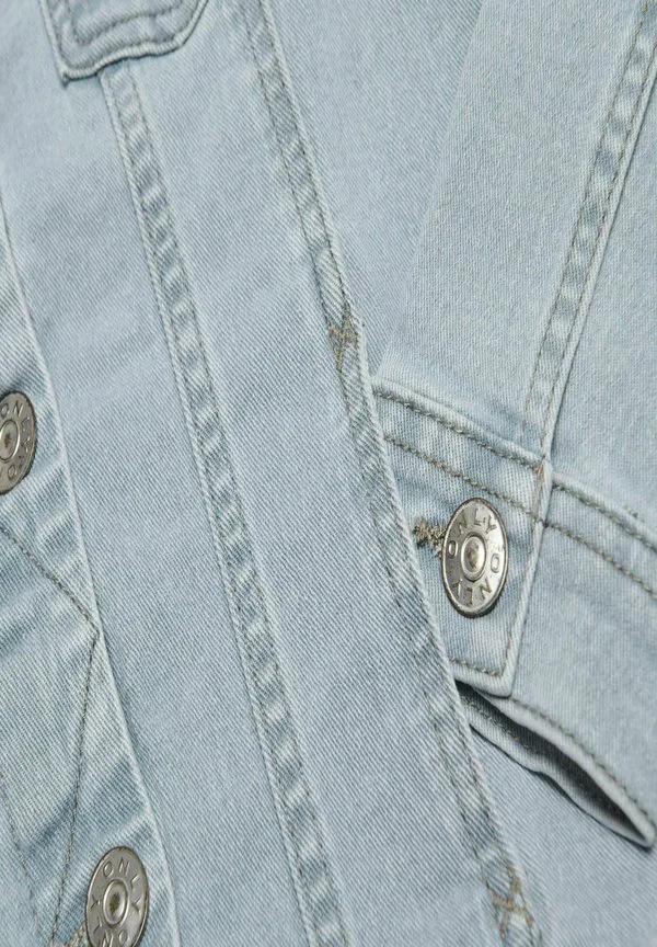 Джинсовая куртка kmgsara Only Mini, Light Blue Denim — фото 4
