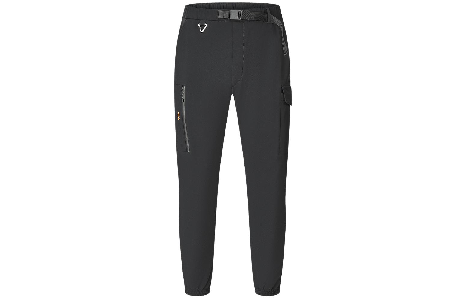 

FILA Спортивные брюки мужские черные