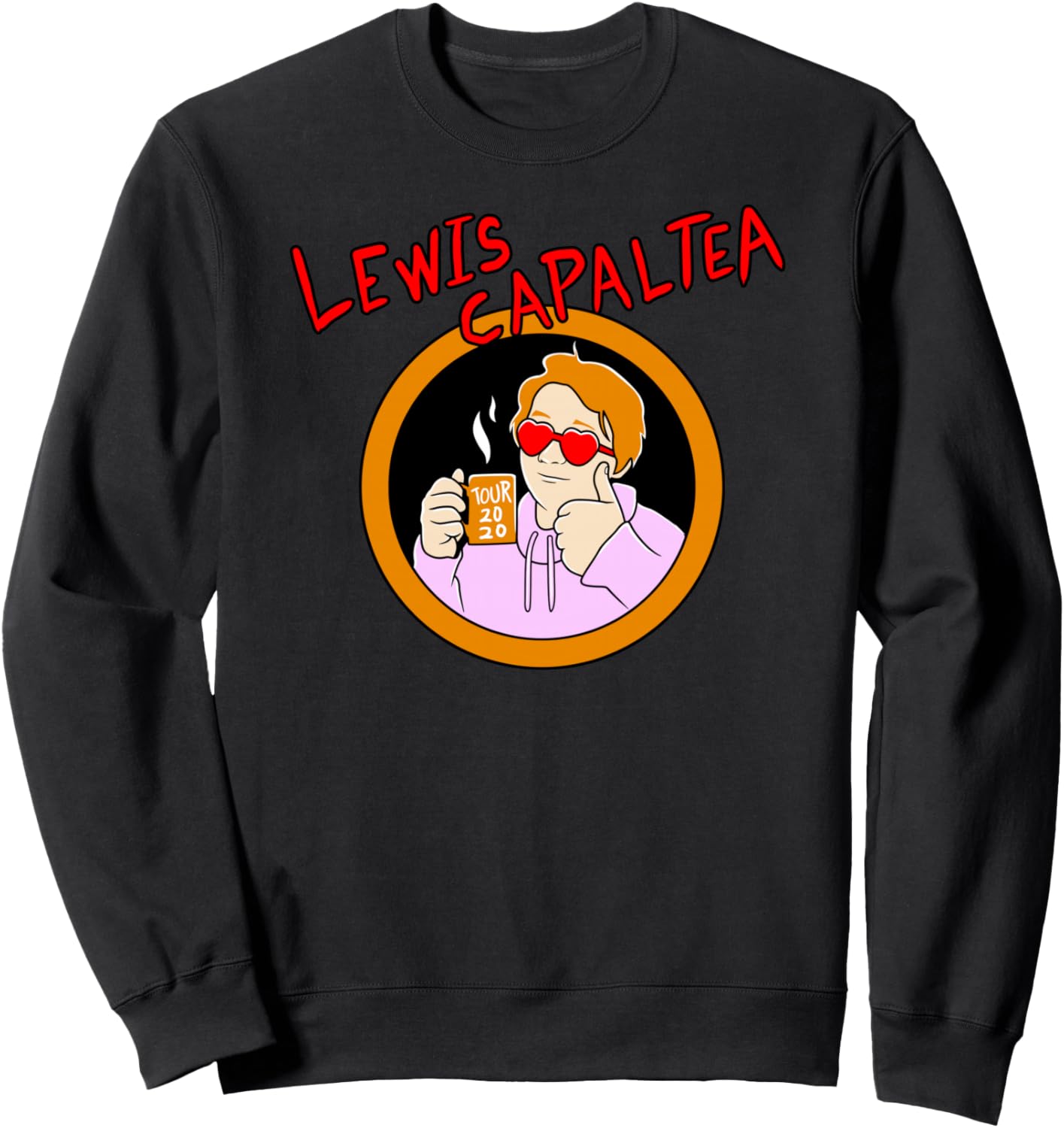 

Льюис Капальди - Толстовка Capaltea Lewis Capaldi Official, черный