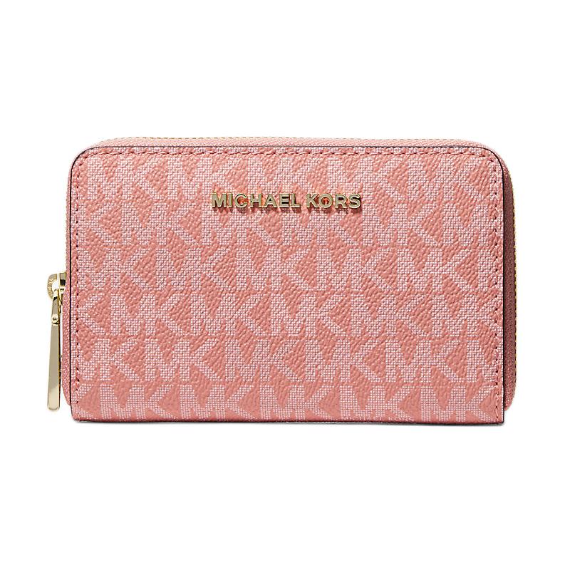 

Кошелек из лакированного полотна малого размера женский Sunset Rose MICHAEL KORS