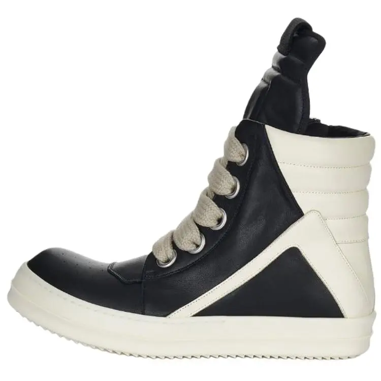 

RICK OWENS /RO Concordians Высокие кроссовки для скейтбординга мужские, черно-белые