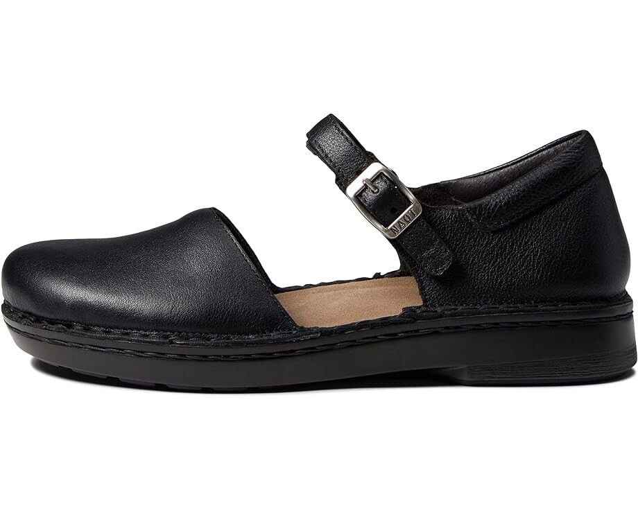Туфли на плоской подошве Naot Catania, цвет Soft Black Leather — фото 4