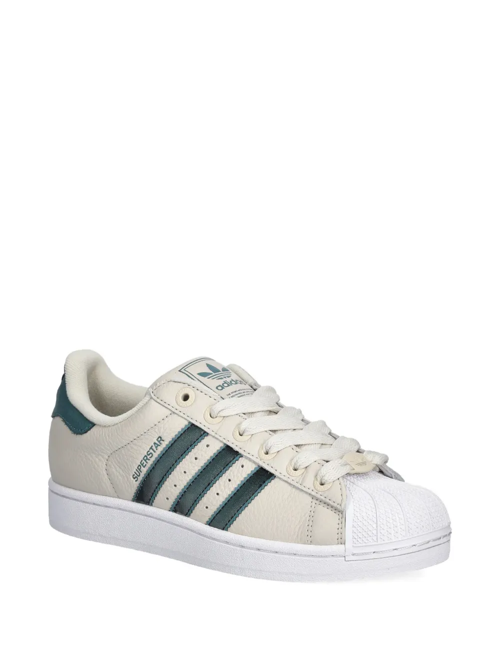 Кроссовки Superstar с тремя полосками Adidas, нейтральный — фото 2