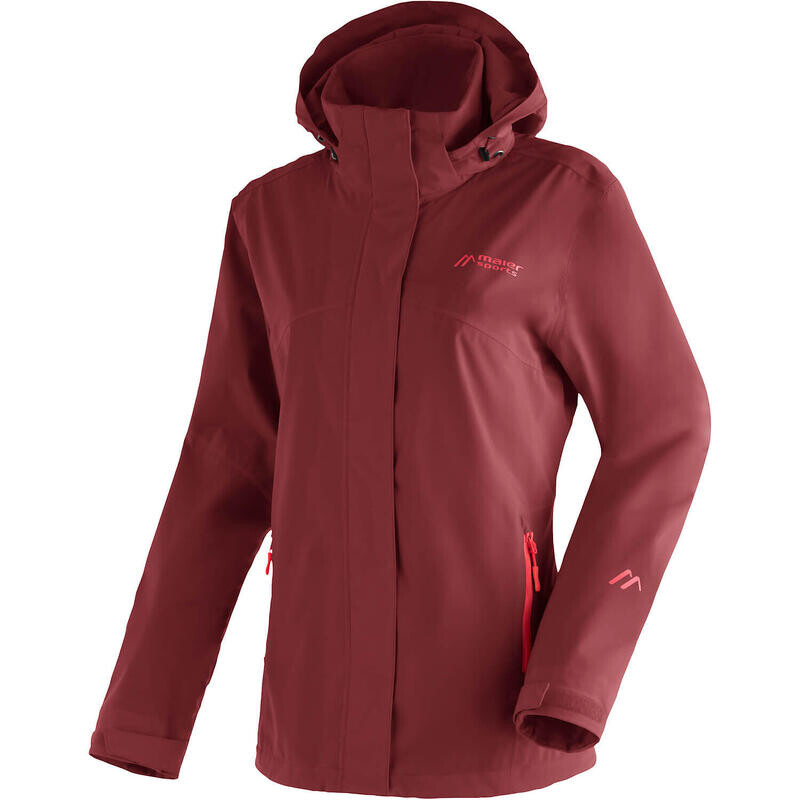 

Куртка походная Maier Sports, цвет bordeaux/bordeaux/bordeaux