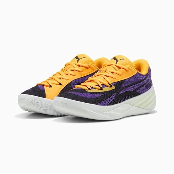 Мужские баскетбольные кроссовки All-Pro Nitro Puma, фиолетовый — фото 4
