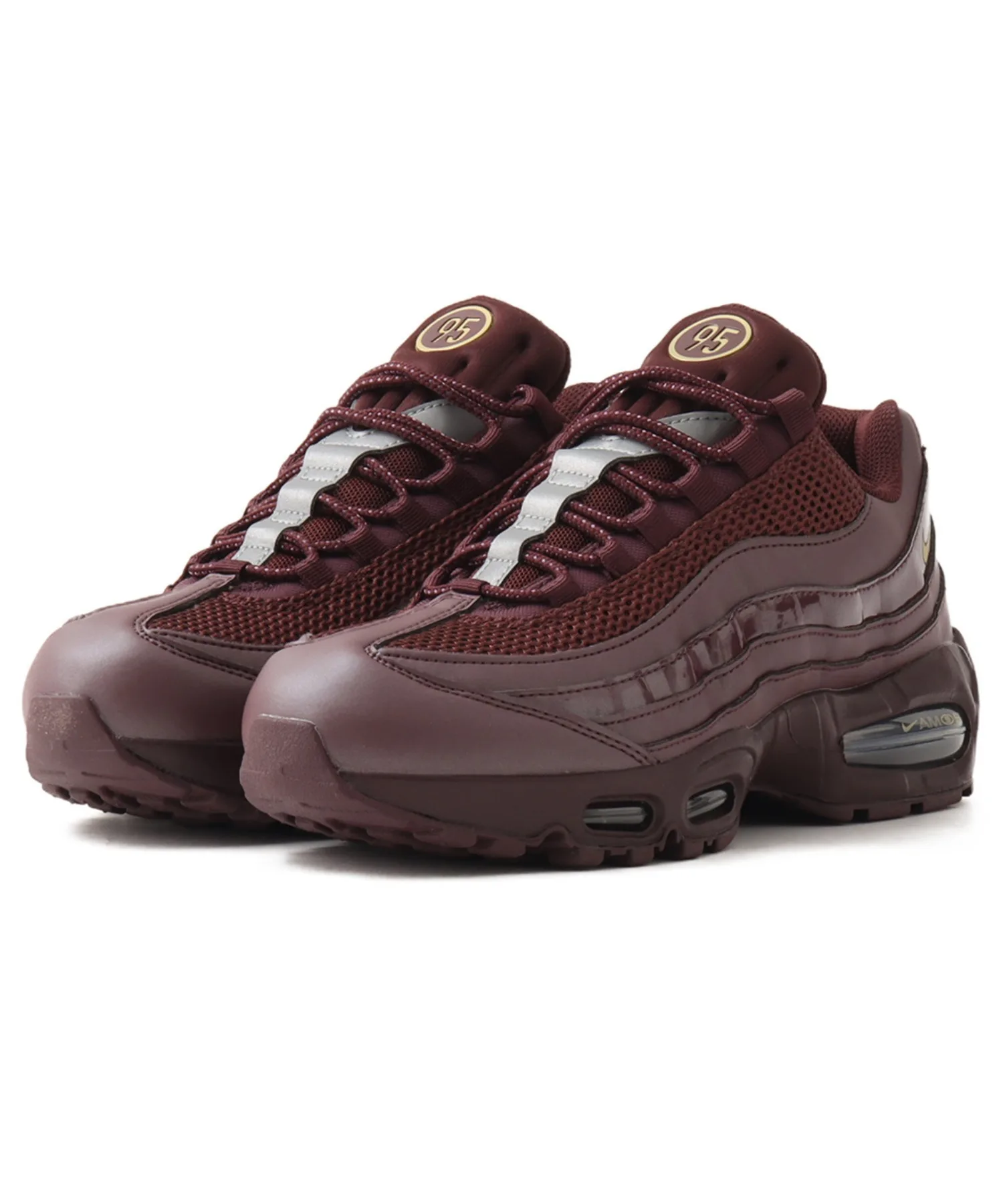 Унисекс кроссовки Air Max 95 Big Bubble SE NIKE бордовые
